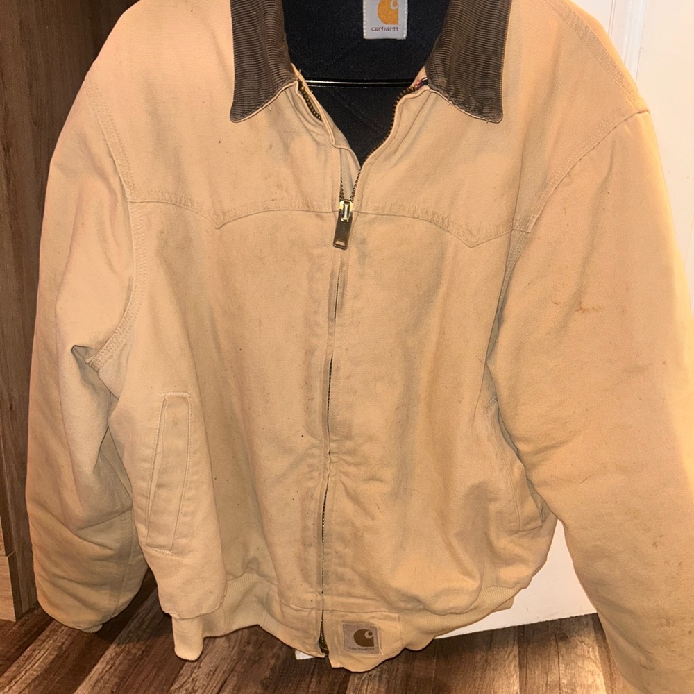 VINTAGE CARHARTT SANTA FE JACKET TAN